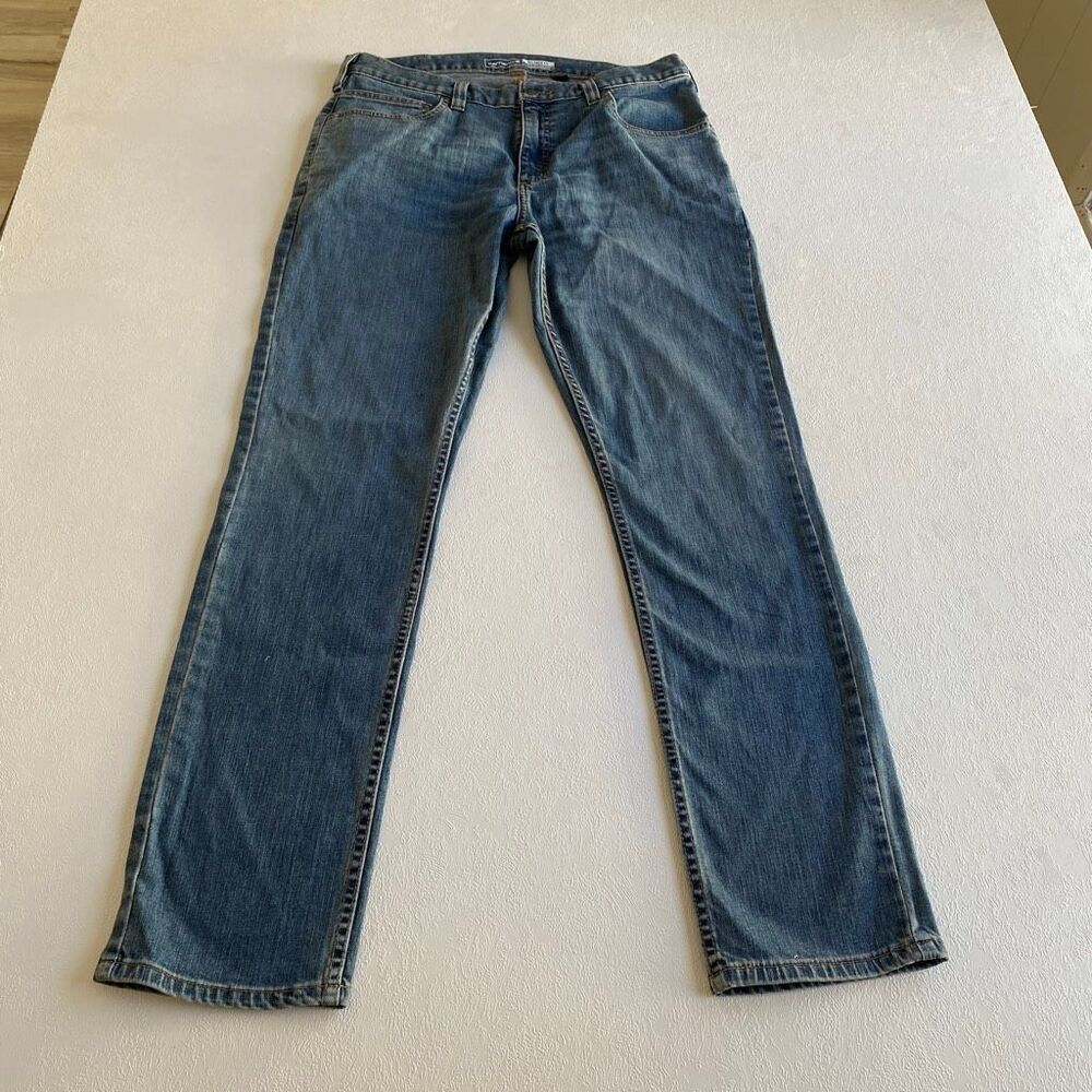 Carhartt Relaxed Fit Jeans Men’s 34x32 Blue Denim Workwear Stretch